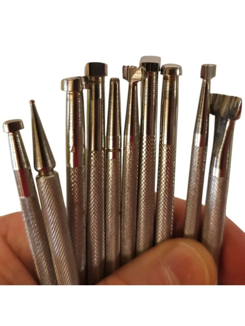 Craftool Co Leather Stamping Tools Leathercraft Stamp Punches Lot Of 10